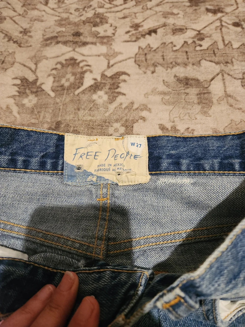 Free People relaxed boyfriend